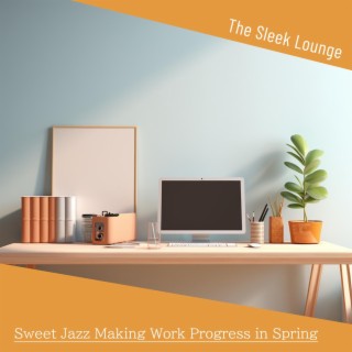 Sweet Jazz Making Work Progress in Spring