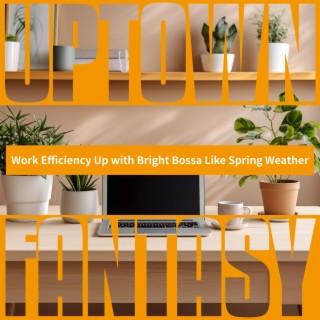 Work Efficiency Up with Bright Bossa Like Spring Weather