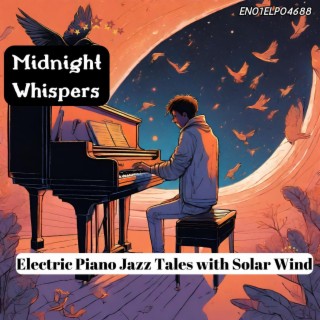 Midnight Whispers: Electric Piano Jazz Tales with Solar Wind