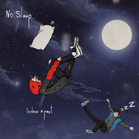 no sleep ft. po9t | Boomplay Music