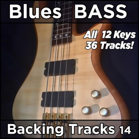 Elevate Playing | B Jazzy Slow Blues Backing Track for Bass ft. Pier Gonella Jam