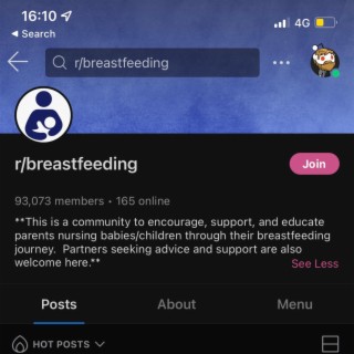 Okay Google Open R/Breastfeeding