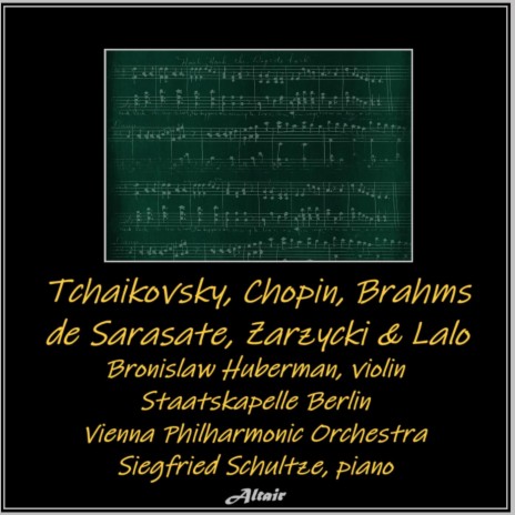 Violin Concerto in D Major, Op. 35: III. Finale. Allegro Vivacissimo ft. Bronislaw Huberman | Boomplay Music