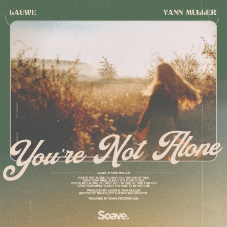 You're Not Alone ft. Yann Muller | Boomplay Music