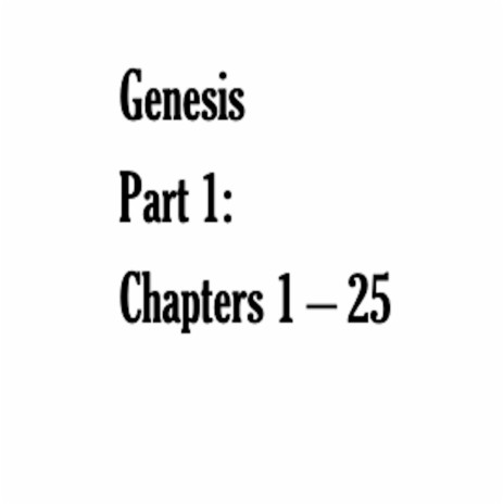 Genesis: Chapter One