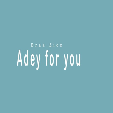 Adey for you (sped up) | Boomplay Music