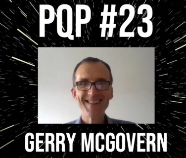 Episode 23: Gerry McGovern on Top Tasks, part 2