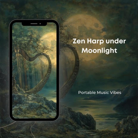 Zen Harp under Moonlight ft. Meditation and Relaxation & Easy Listening Background Music
