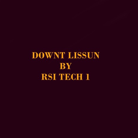 DOWNT LISSUN (Instrumental Mix)