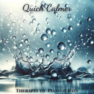 Quick Calmer: Therapeutic Piano & Rain Sounds for Pure Relaxation