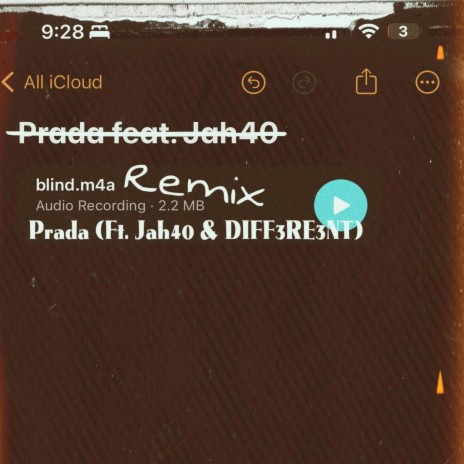 Blind Remix ft. Jah40 & DIFF3RE3NT