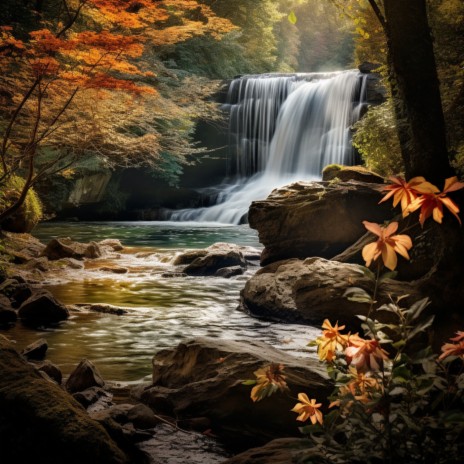 Peaceful Waterfall for Mindful Moments ft. Lusciousness & Water World | Boomplay Music