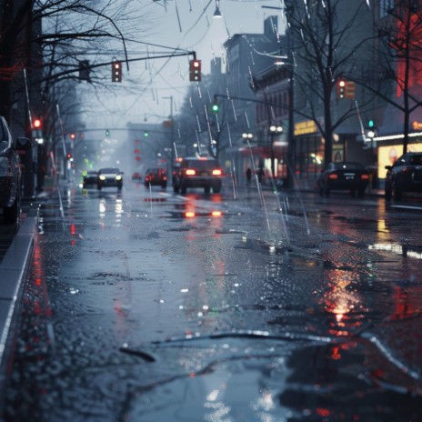 Feline Serenity in Soft Rain ft. Morning Chill Out Playlist & Berlin Rain