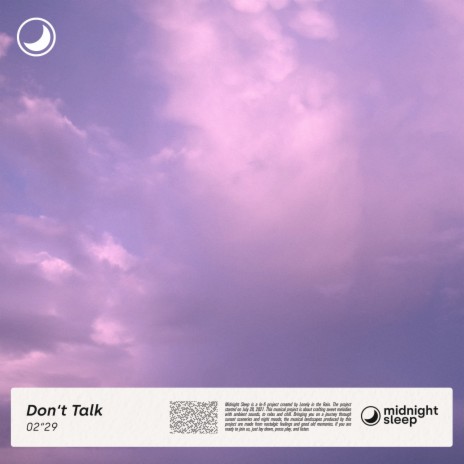 Don't Talk | Boomplay Music