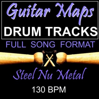 Steel Nu Metal 130 BPM Drum Track for Bass Guitar