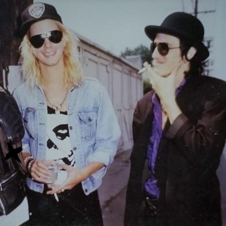 Duff McKagan and Izzy Stradlin