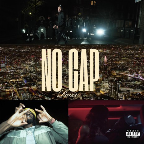 No Cap [Remix] ft. Aymuni & £MONZO | Boomplay Music
