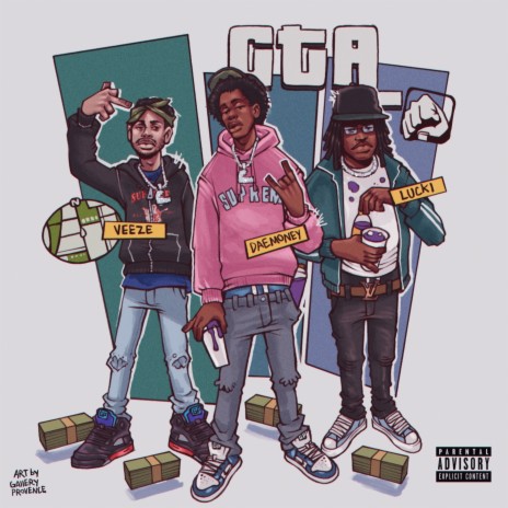 Gta ft. LUCKI & Veeze | Boomplay Music