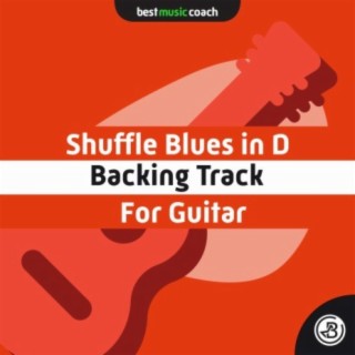 Shuffle Blues in D Backing Track