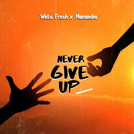Never Give Up ft. Manamba | Boomplay Music