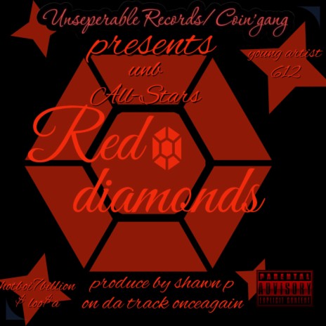 Red diamonds