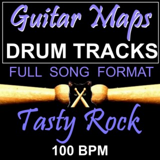 Tasty Rock 100 BPM Drum Track for Bass Guitar