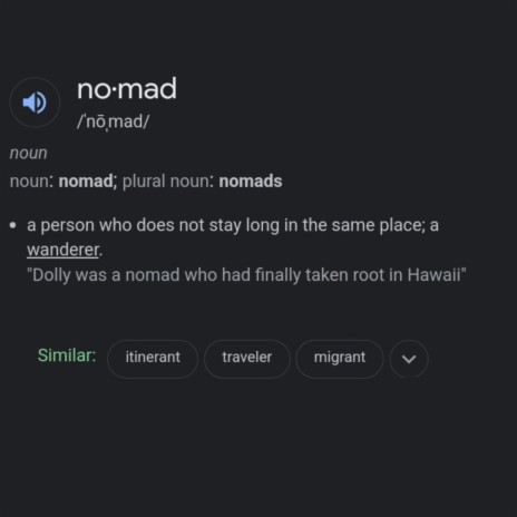 Nomad | Boomplay Music