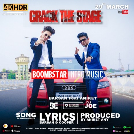 Boombstar Intro Music (Crack The Stage) ft. BARSAN | Boomplay Music
