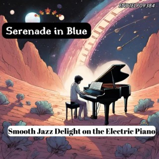 Serenade in Blue: Smooth Jazz Delight on the Electric Piano