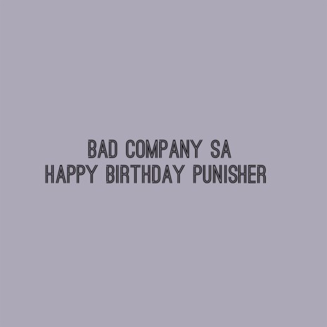 Happy birthday punisher (Madamara)