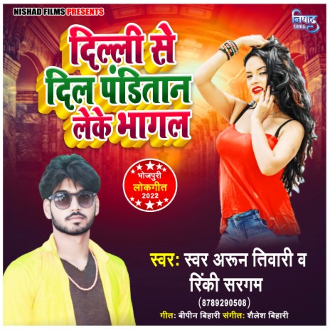 Delhi Se Dil Panditaan Leke Bhagal ft. Rinki Sargam | Boomplay Music