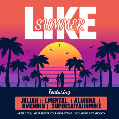 Like Summer ft. el3ment & Juliah | Boomplay Music