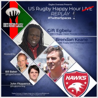 US Rugby Happy Hour LIVE | USA High Performance Pathways Manager, Brendan Keane | Mar. 29, 2023