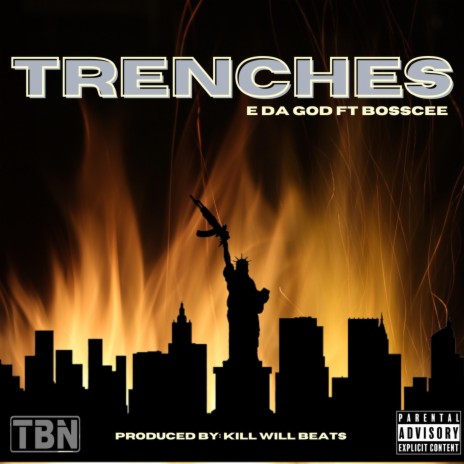 Trenches ft. BossCee | Boomplay Music