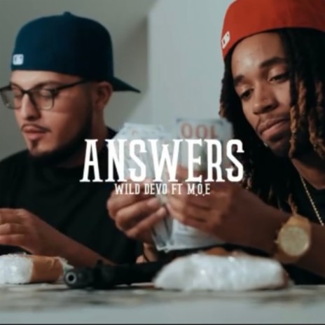 Answers ft. M.O.E | Boomplay Music