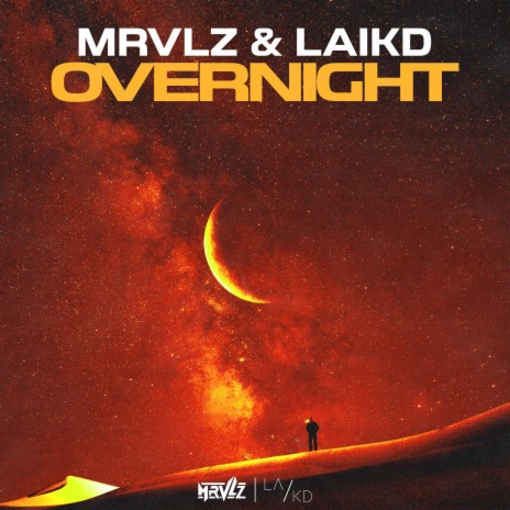 Overnight ft. laikd | Boomplay Music