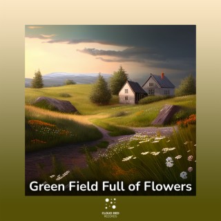 Green Field Full of Flowers