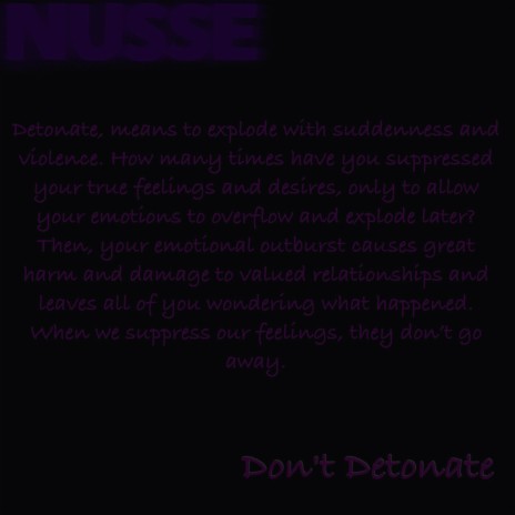 Don't Detonate | Boomplay Music
