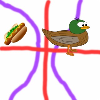 Hotdog Duck And Some Lines