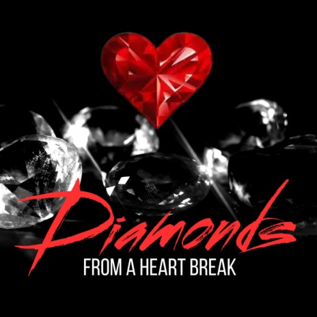 diamonds from a heart break
