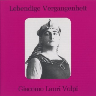 Lebendige Vergangenheit - Giacomo Lauri Volpi