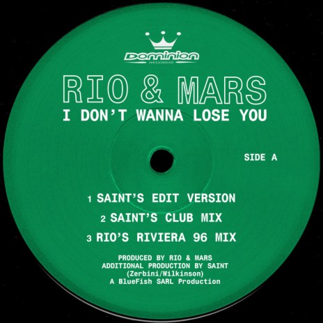 I Don't Wanna Lose You (Saint's Radio Edit) | Boomplay Music