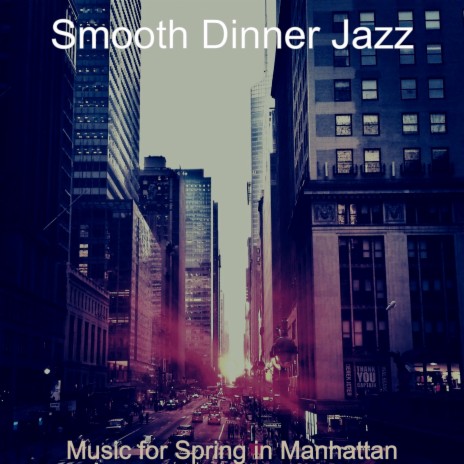 Background for Spring in Manhattan