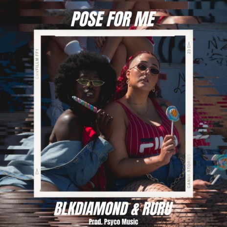 Pose for me ft. blk Diamond | Boomplay Music