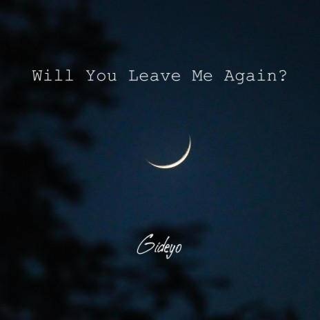 Will You Leave Me Again? | Boomplay Music