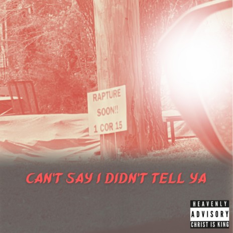 CAN'T SAY I DIDN'T TELL YA | Boomplay Music