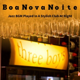 Jazz Bgm Played in a Stylish Club at Night