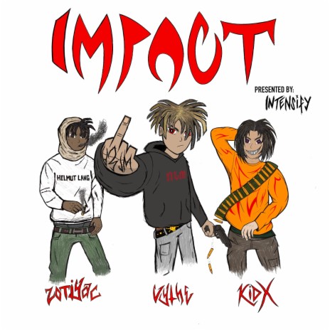 IMPACT ft. KIDx, Vythe & Zotiyac | Boomplay Music
