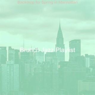 Backdrop for Spring in Manhattan