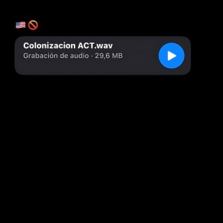 Colonizacion ACT